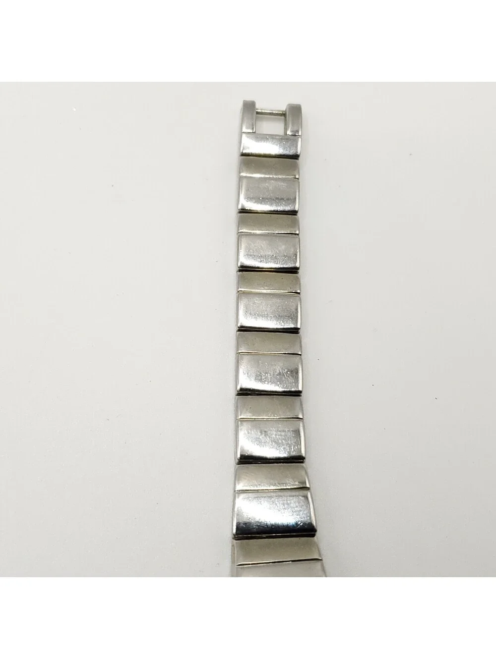 Embassy By Gruen Diamond Watch Women New Battery 20mm Silver Tone